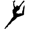 dancer silhouette